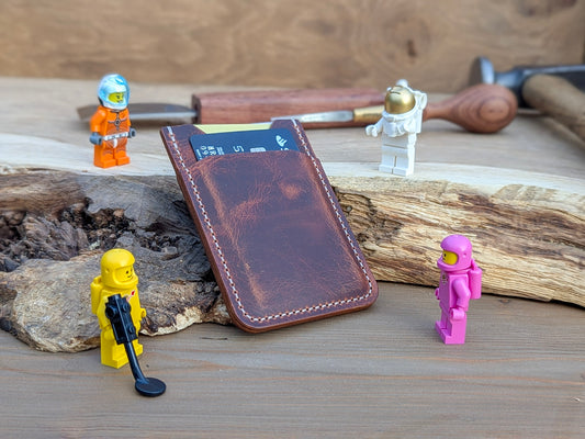 Apollo Card Holder - Cognac