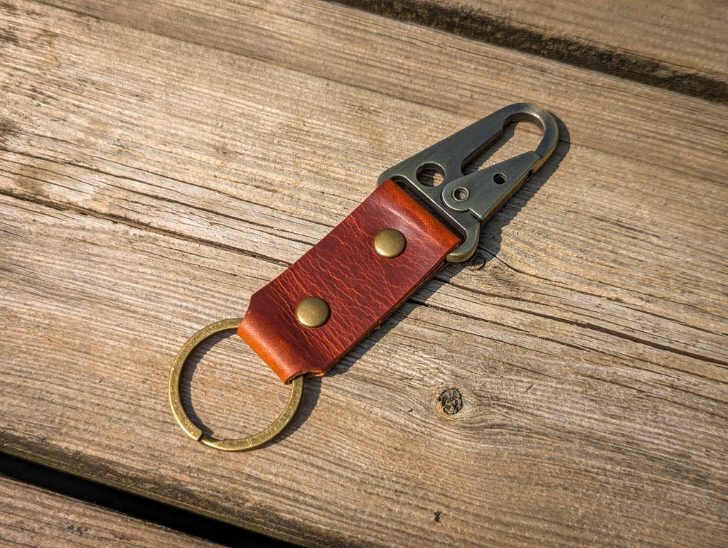 Tactical Key Ring - Badalassi Wax Olmo