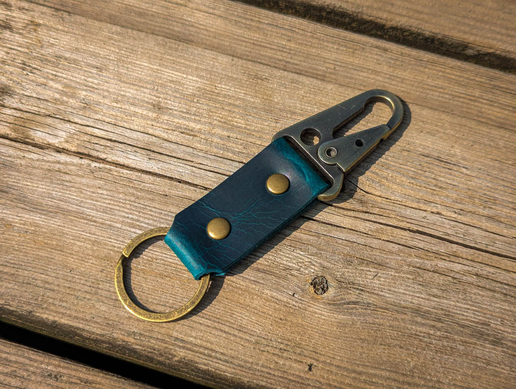 Tactical Key Ring - Badalassi Wax Ortensia