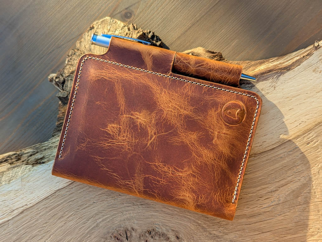 Voyager Notebook/Passport Holder - Bone