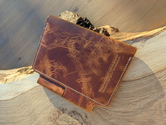 Voyager Notebook/Passport Holder - Bone
