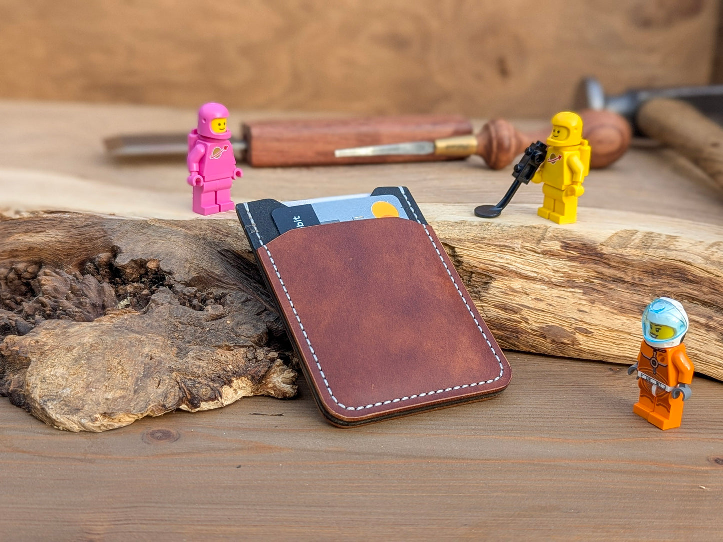 Apollo Card Holder - BJJ Brown