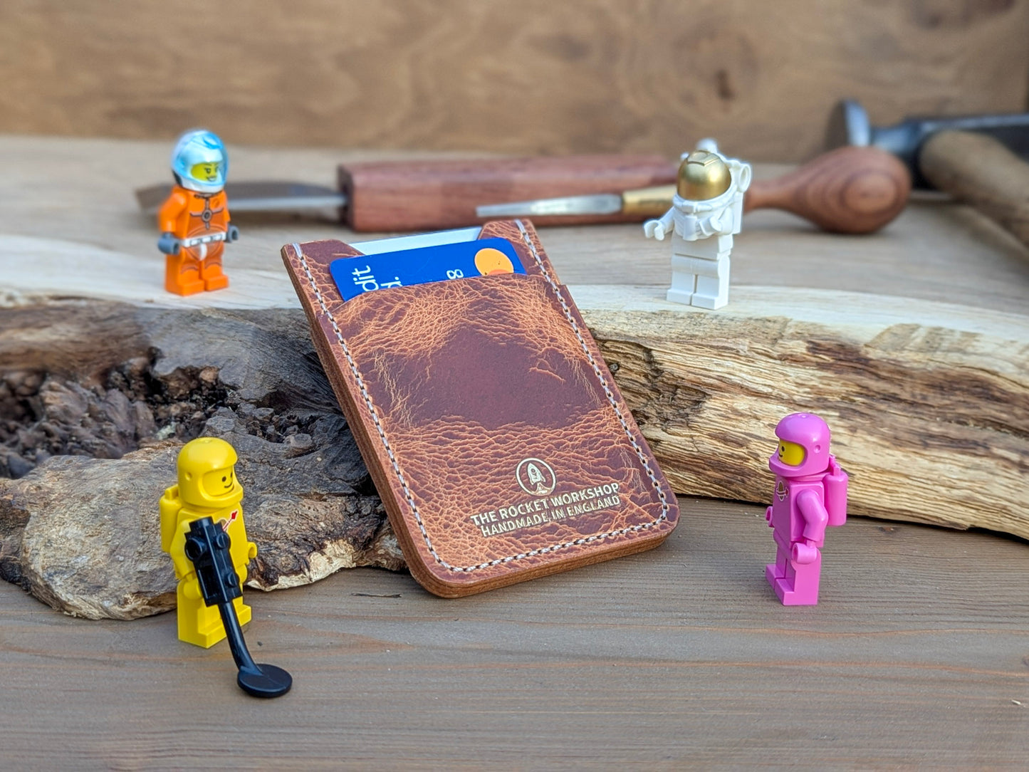 Apollo Card Holder - Bone