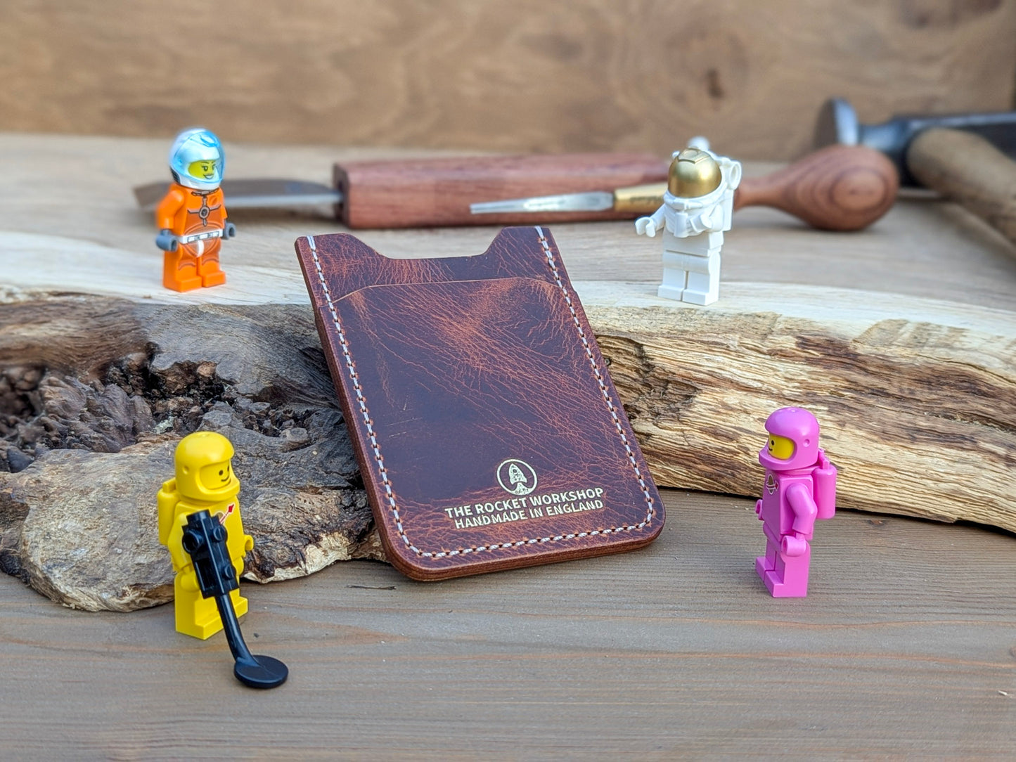 Apollo Card Holder - Cognac