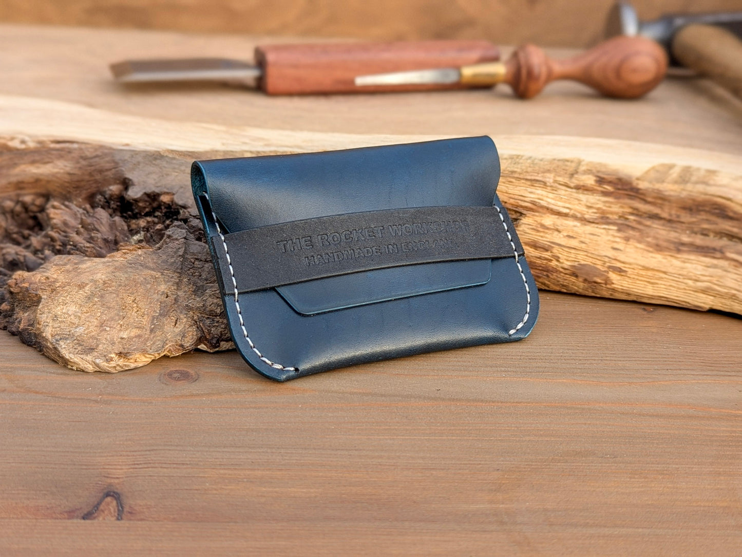 Gemini Flap Wallet - BJJ Blue