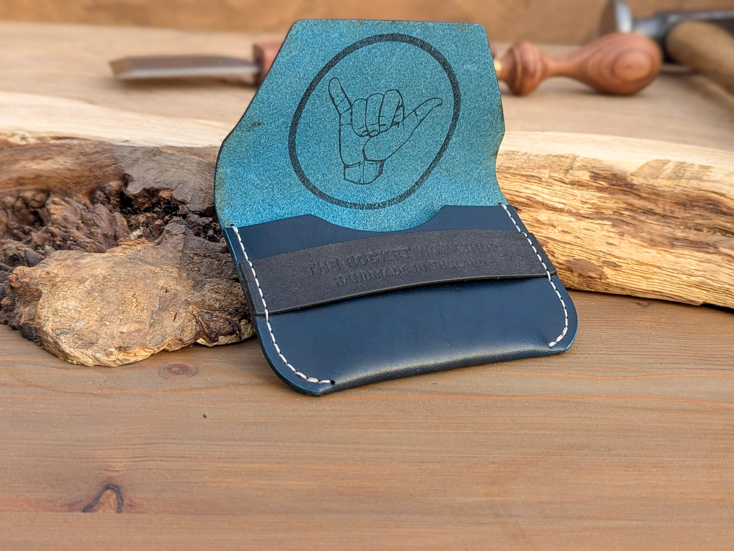 Gemini Flap Wallet - BJJ Blue