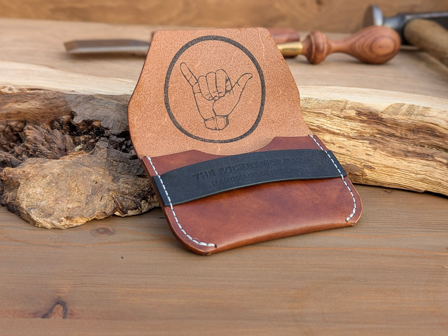 Gemini Flap Wallet - BJJ Brown