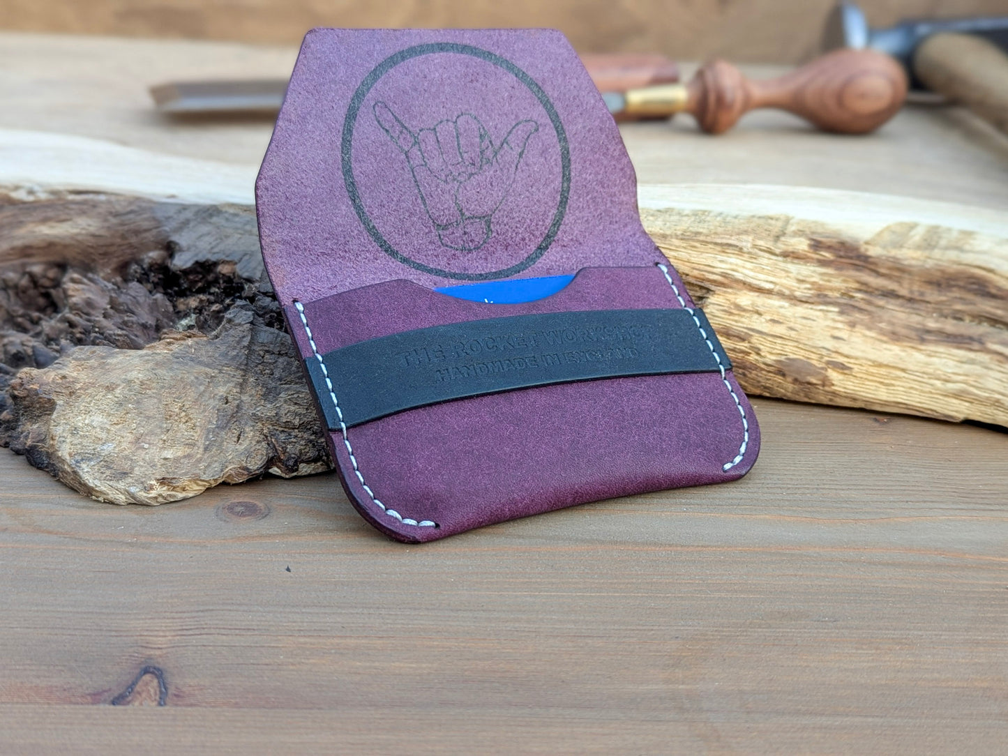 Gemini Flap Wallet - BJJ Purple