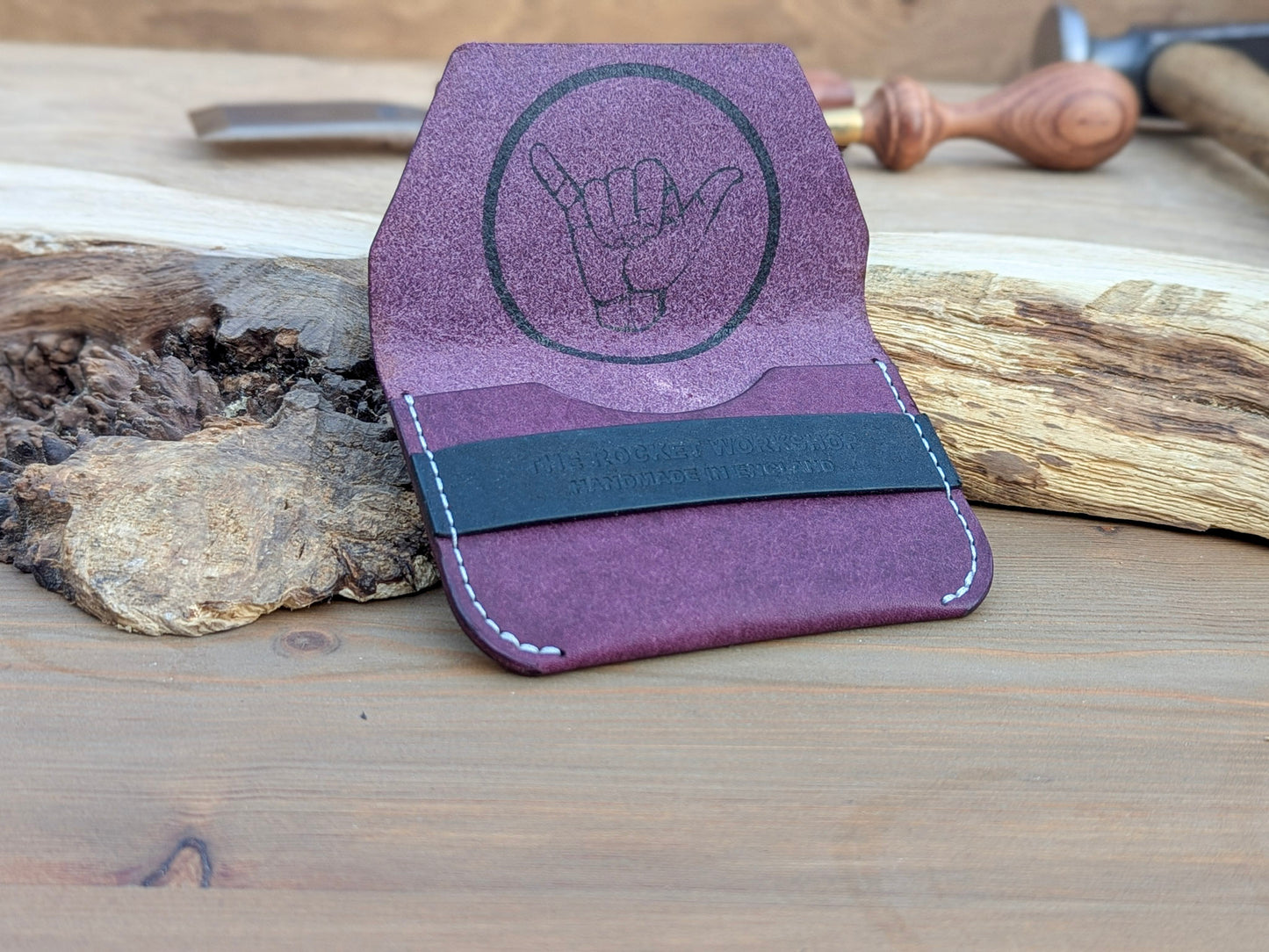 Gemini Flap Wallet - BJJ Purple