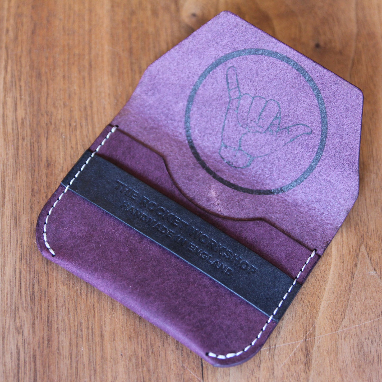 Gemini Flap Wallet - BJJ Purple