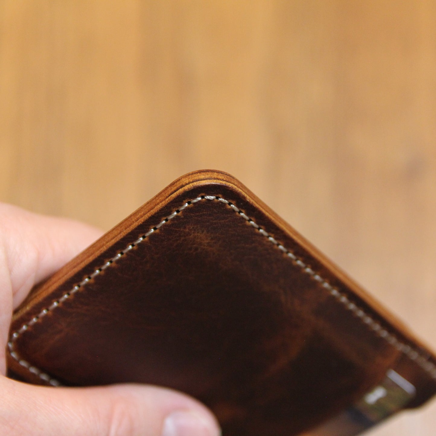 Apollo Card Holder - Cognac